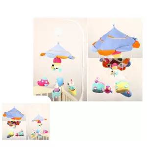 딸랑이 칼라모빌 아기 오르골포함 봉제인형 멜로디완구 자동차