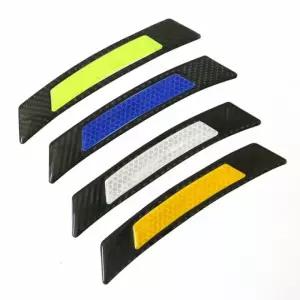 차량 데코 충돌방지 반사스티커 검정테두리 랜덤발송