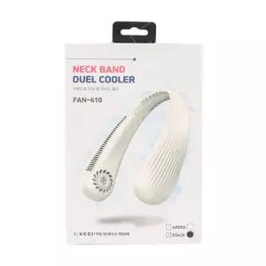 아이스쿨 듀얼팬 목선풍기 USB넥밴드형