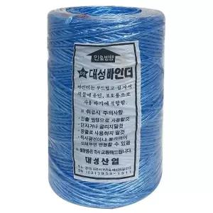 대성 고추끈 파랑 약550m 고추바인다 꼬임끈 바인더