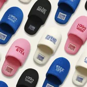 [오셀픽](uni) 스위트 호텔 테리 룸 슬리퍼 메모리폼 층간소음 실내화 4Color