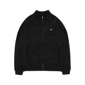 브랜드정품 THE COLDEST MOMENT TCM mini logo jersey zip-up (black) 132773