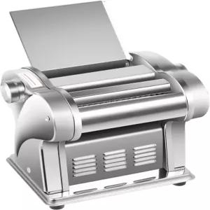 APOUDM 110V 상용 전기 반죽 롤러 쉬터 누들 파스타 메이커 기계 스테인리스 면 스킨 프레스 도우 스파게티