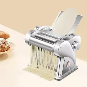 도우 시터 110V 135W 전기 롤러 상업용 면 파스타 메이커 기계 8 기어 조절 가능 두께