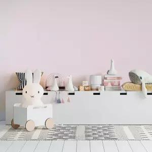 실크벽지 1mX10m 라인 핑크/붙이는벽지 시공 단열