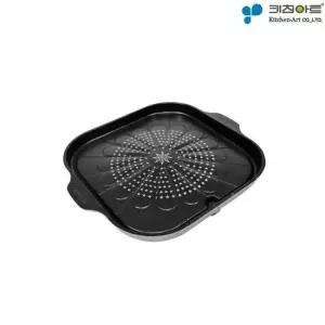 웰빙 웰빙 고기불판 사각 가정용 가스용불판 사각팬