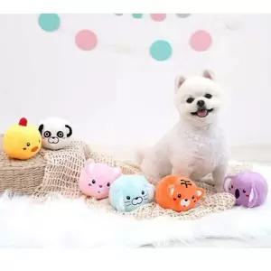 강아지 장난감 인형 공 원형 애견 개 간식 놀이 랜덤 애견용품