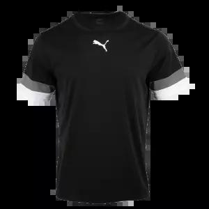 푸마 팀라이즈 저지반팔티셔츠 불랙 기능성티 바캉스 등산복상의 운동티 단체복 활동성을챙긴 스포티한