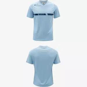 반팔티 통기성 우수한 라운드넥 스카이블루 단체복 스포츠코디 티셔츠 바캉스 등산복상의 깔끔한티 기본티