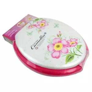 [생활] 교체용 변기커버 디자인 엠보싱 양변기 U형 자주 중