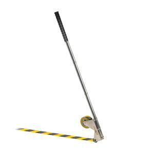 고무 롤러 수동 바닥 테이프 어플리케이터가 있는 BAUSATZ 마킹 기계 차선 어플리케이터, 마킹, 장식 보호 및 레이어링에 사용됩니다