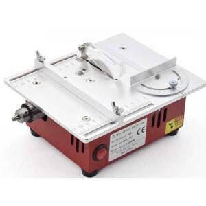 소형테이블쏘 미니 나무자르는기계 일체형 원형톱 옵션C 플러그인 공급 톱날x 기계