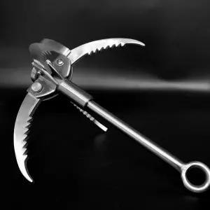 등반 후크 등산 스텐 갈고리 등산용 암벽등반 서바이벌 마운틴