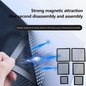 컴퓨터 쿨러용 먼지 섀시 방지 PC 커버 선풍기 메쉬 냉각 프레임 필터