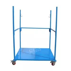 톤백 거치대 이동식 톤백걸이 대용량 분리수거함 현장 쓰레기 비료 포대 마대