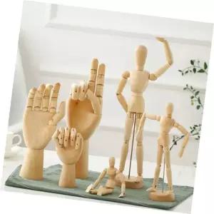 나무관절인형 원목구체 인체모형 목각 미술 인테리어