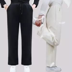 폴리스기모 골덴 와이드팬츠 끈조절 밴딩바지 3컬러 2026