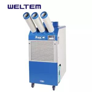 웰템 이동식 에어컨 3구 코끼리 공장 식당 창고용 주방용 산업용 WPC-9000