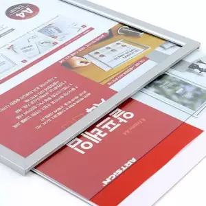 A4 알루미늄 벽걸이 포스터 프레임 게시판 가로세로 인테리어 간판 센스있는 선택