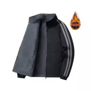 남성 데일리 점퍼 야상사파리 양면 야상 기모 재킷 가을 겨울 스포츠 캐주얼 커플 코트 바람막이와 보온 두