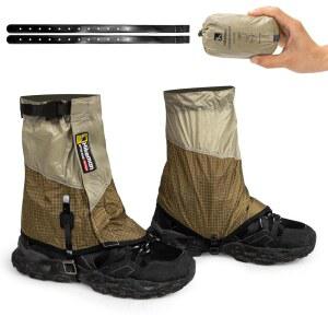 하이크맨 조절 가능한 로우 레그 게이터-1 남성용 경량 방수 다리 보호대, 사냥 및 낚시에 이상적인 캠핑 하이킹 필수품
