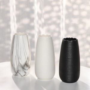 심플 도자기 화병 모던 패턴 하우스 테이블 장 거실 홈 인테리어 소품 플라워 꽃꽂이