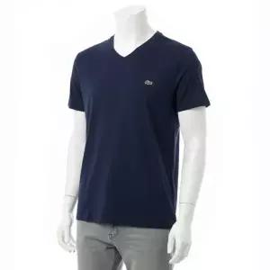 라코스테 남성 브이넥 피마 코튼 저지 티셔츠 TH6710-166