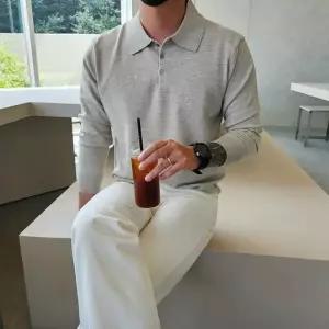 [맨즈해시태그] 남자니트카라티 머슬핏카라티