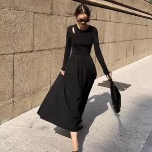 [라일리여성의류] Rly 페이크 2중 A라인 원피스 UR 미니원피스 여름