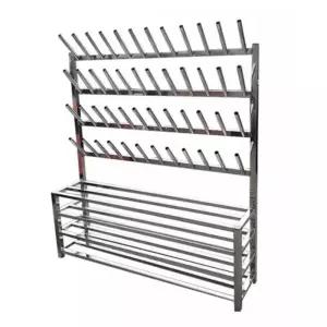 스텐 장화 건조대 작업화 작업장 대형 신발장 걸이대 행거