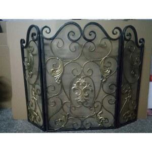 가림막 난로 철제 접이식 가드 파티션 단일 벽난로 스크린 상품