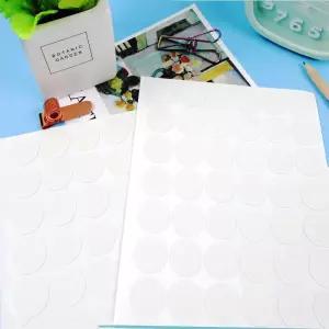 가리기 54P 구멍 못 피스 백색 스크래치 스티커 가구스티커 원형스티커