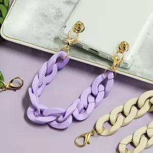 파스텔 컬러 체인 핸들 체인스트랩 스마트그립 핑거그립 핸드폰홀더