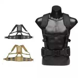 체스트리그 숄더 스트랩 H형 허리 조끼 서바이벌 벨트