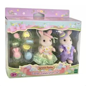 실바니안아기 커플세트 선물 피규어 어린이 마가렛 토끼 장난감 동물 실바니안패밀리 인형
