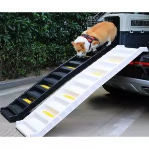 접이식 슬라이드 트렁크 강아지 경사판 럼 휴대용