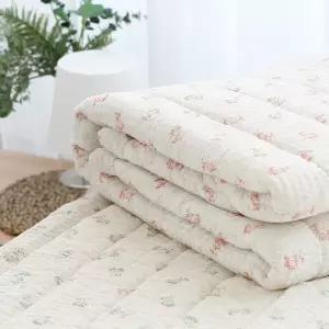 미끄럼방지용매트 국산 햄프 부케 여름 침대패드 Q 미끄럼방지