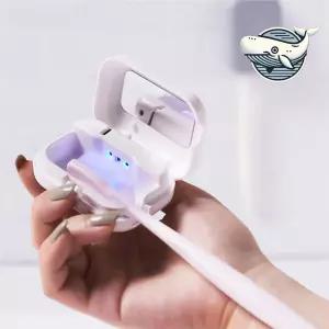 칫솔살균 휴대용 칫솔살균기 LED 자가살균 칫솔 관리기