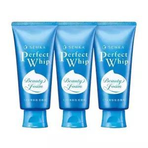 센카 퍼펙트 휩 페이셜 워시 120g x 3 클렌징 클렌저 클렌져 생크림 탄력 거품