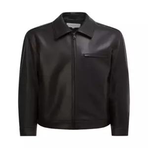 헤지스남성 26SS 단색 양가죽 점퍼 HZJU6A102W322445275732321953