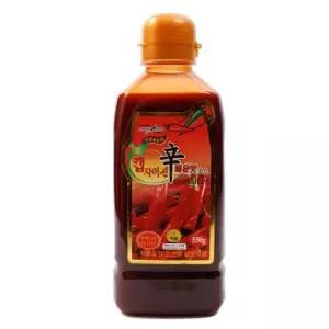 만능 매운소스 캡사이신 소스 볶음 찌게 소스 550g 돈카츠소스 머스타드소스 데리야키소스