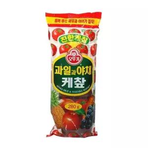 오뚜기 과일과야채케찹280g 과일과야채 케첩 케?