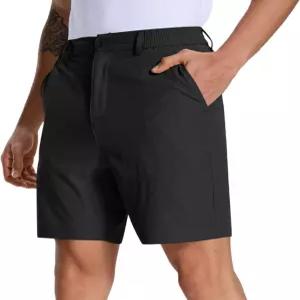 잘리파이 남성 골프 드레스 캐주얼 반바지 7인치 9인치 경량 스트레치 4포켓 통기성 작업