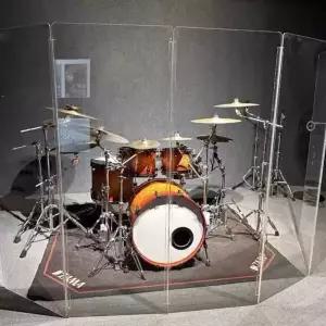 방음 아크릴 가림막 칸막이 드럼쉴드 차음판 연습 사운드