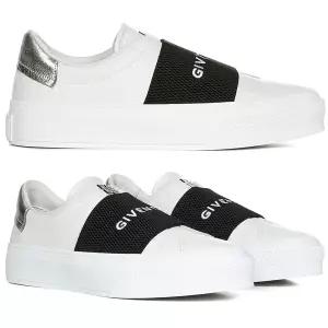 [지방시] 24SS 여성 시티 밴딩 실버탭 스니커즈 BE0029E1N1 122