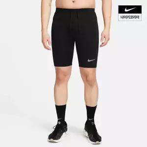 맨즈 나이키 패스트 드라이 핏 브리프 라인드 러닝 하프 타이츠 FN3372-010