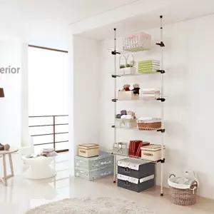 커버행거 세탁기 5단선반 행거 고정식옷걸이 605행거