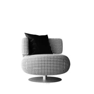 싱글 마카롱쇼파 회전 소파 안락의자 카페 디자인 패브릭