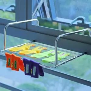 양말 신발걸이 창틀 미니 1P 빨래 건조대 60cm