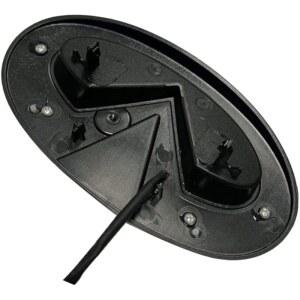 Infiniti Q50S Q50L 14-17 흰색 화이트 라이트용 조명 LED 경차 전면 그릴 스타 엠블럼 배지 크롬 스타일